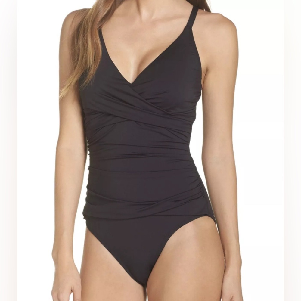 Tommy Bahama Women's Pearl Over The Shoulder Cross Front 1 Pc